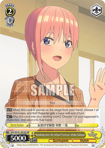 Sneaking Into the School Festival, Ichika Nakano