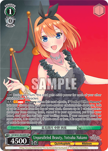 Unparalleled Beauty, Yotsuba Nakano
