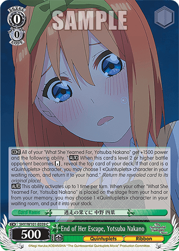 5HY/W101-E039 - End of Her Escape, Yotsuba Nakano (C)