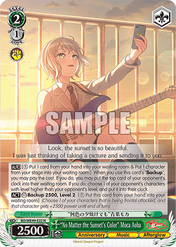 BD/WE49-E22 - “No Matter the Sunset's Color” Moca Aoba (N)