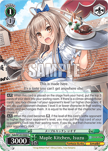 Fab/W120-E066 - Maple Kitchen, Isuzu (C)