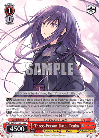 Fdl/W120-E103 - Three-Person Date, Tenka (C)