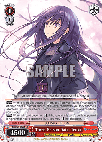 Fdl/W120-E103S - Three-Person Date, Tenka (SR)