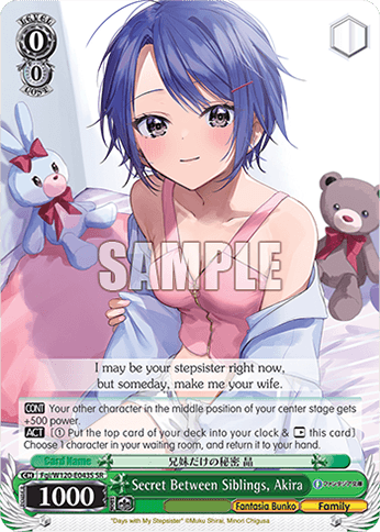 Fgi/W120-E043S - Secret Between Siblings, Akira (SR)