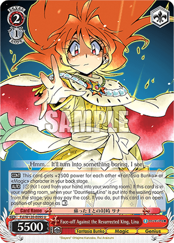 Fsl/W120-E095 - Face-off Against the Resurrected King, Lina (U)