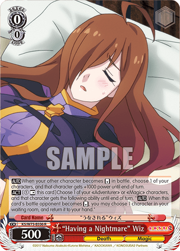 KS/W75-E036 - “Having a Nightmare” Wiz (R)