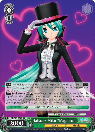 PD/S29-E028 - Hatsune Miku "Magician" (RR)