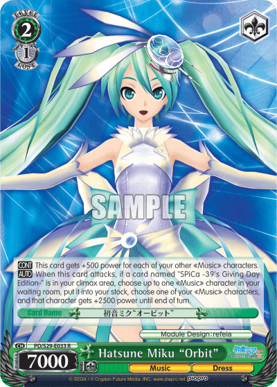 PD/S29-E033 - Hatsune Miku "Orbit" (R)