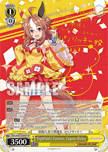 UMA/W106-E009SP - EightfoldFortune, Copano Rickey (SP)