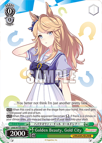 UMA/W106-E067 - Golden Beauty, Gold City (C)