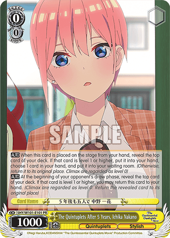 W101 - The Quintessential Quintuplets Movie