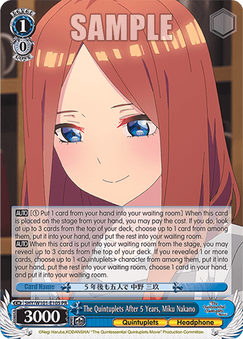W101 - The Quintessential Quintuplets Movie